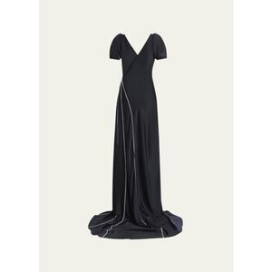 markarian maxine gown with crystal black US2